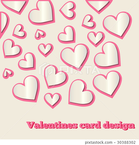 Valentines card design Valentines card design 30388302