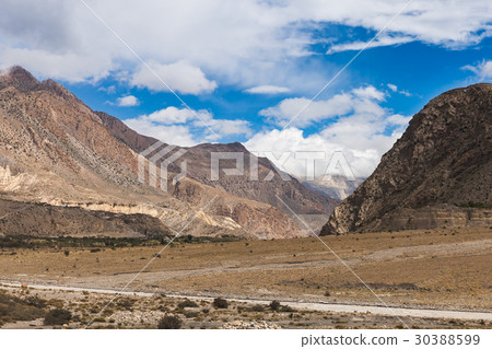 Landscape in Himalayas mountains, Nepal. 30388599