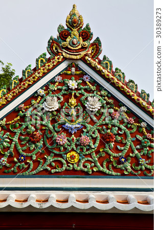 bangkok  the temple  thailand abstract flowers 30389273