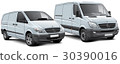Two light commercial vehicles 30390016