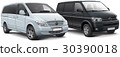 Two light passenger vans 30390018