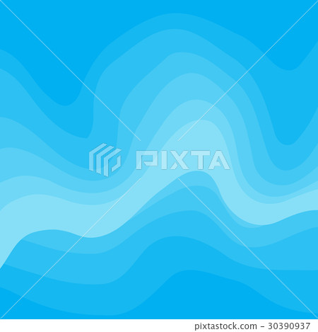 Abstract Light Blue Vector Background - Stock Illustration [30390937 ...
