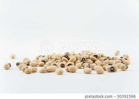 isolate white beans on object 30391566