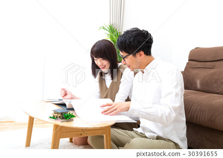 Couples Family Portrait Parts Real Estate Housing Purchase My Home Plan 30391655