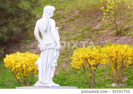 Sculpture in classic style. Statue of a man hunter 30391750