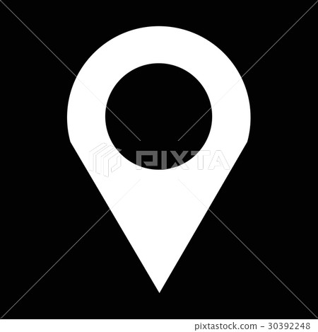 GPS location Map pointer icon illustration idesign - Stock Illustration ...
