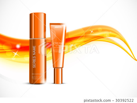Light cosmetic products ads template Light cosmetic products ads template 30392522