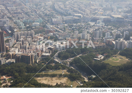 Middle of kowloon view from Loin Rock Middle of kowloon view from Loin Rock 30392827