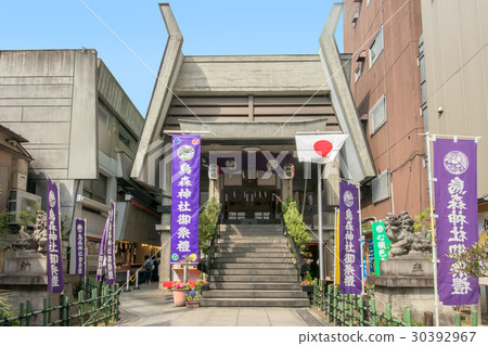 東京都港區新橋的烏森神社 30392967