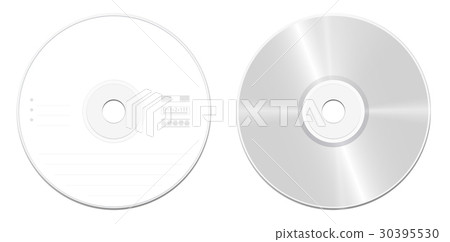 CD Compact Disc Front Back 30395530