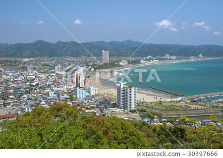 The streets of Kamogawa city, Chiba Prefecture 30397666