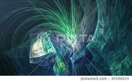 Fractal art background for creative design. Fractal art background for creative design. 30398024