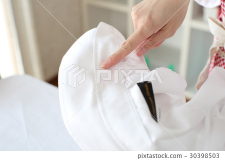 衣領染色 衣領染色 30398503