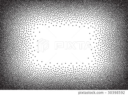 Dotwork gradient background, black and white 30398592