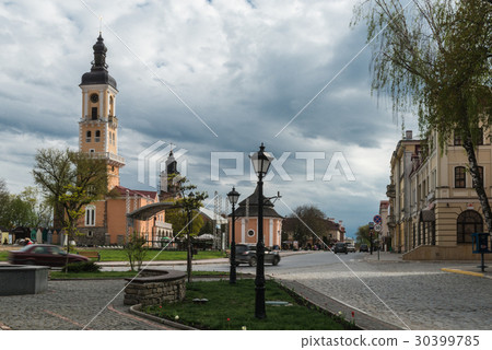 The street in Ancient City of Kamyanets-Podilsky The street in Ancient City of Kamyanets-Podilsky 30399785