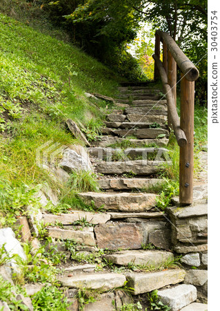Old staircase Old staircase 30403754