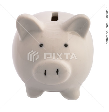 Piggy bank isolated on white Piggy bank isolated on white 30403900