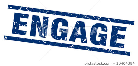 square grunge blue engage stamp square grunge blue engage stamp 30404394
