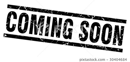 square grunge black coming soon stamp 30404684
