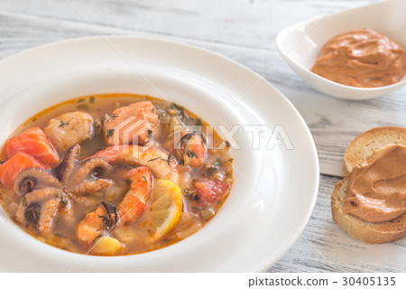 Bowl of Bouillabaisse 30405135
