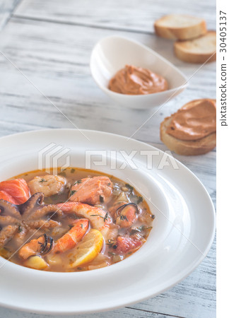 Bowl of Bouillabaisse 30405137