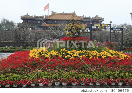 The sunrise at the royal palace in the Nguyen dynasty The sunrise at the royal palace in the Nguyen dynasty 30406476
