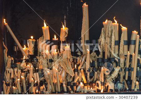 candles in Fatima, Estremadura, Portugal 30407239