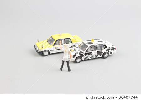 the tiny of model taxi at japan the tiny of model taxi at japan 30407744