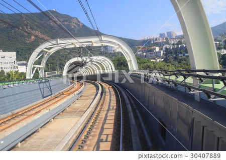 Metro railway at outdoor 2017 30407889