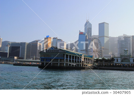Victoria Harbor Cityscape of Hong Kong 30407905