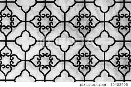 black curved steel for background 30408406