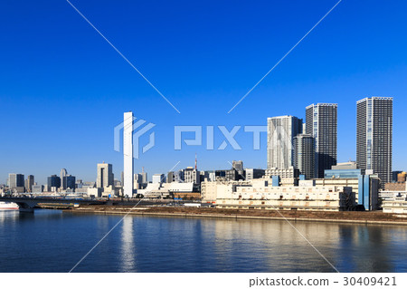 [東京]城市景觀（晴美冬季版） 30409421