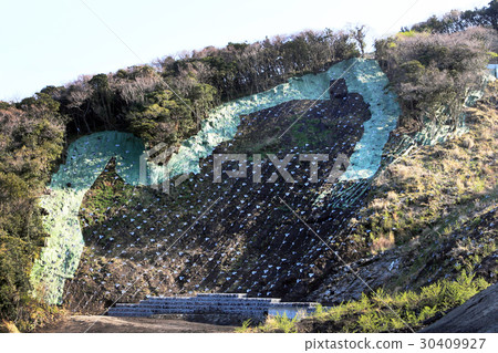 Izu Oshima restoration work Izu Oshima restoration work 30409927