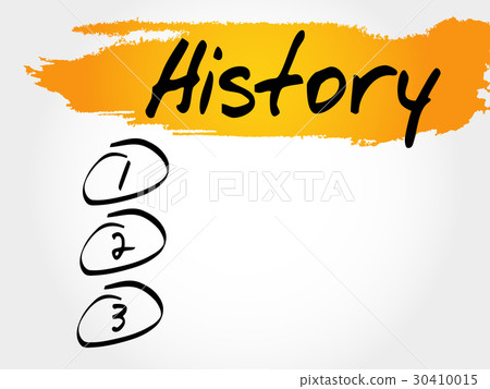 History blank list 30410015