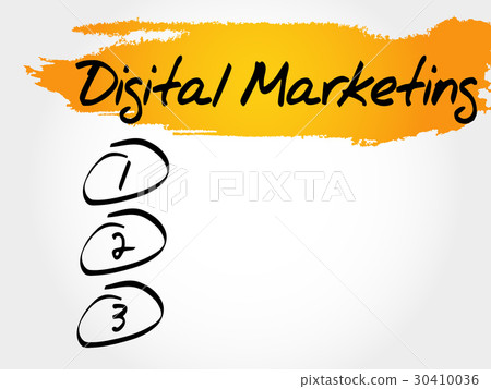 Digital Marketing blank list 30410036