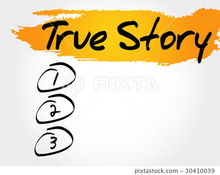 True Story blank list True Story blank list 30410039
