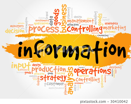 Information word cloud Information word cloud 30410042