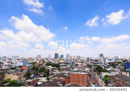 Panoramic view of Ho Chi Minh city, Vietnam Panoramic view of Ho Chi Minh city, Vietnam 30410493