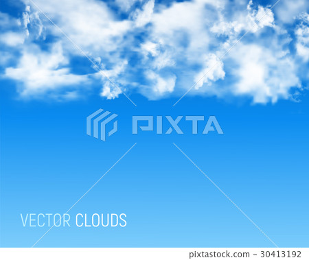 Abstract background with clouds 30413192