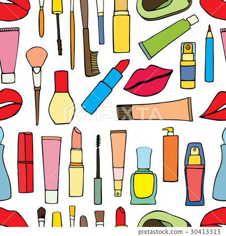 makeup items patch badges 30413313