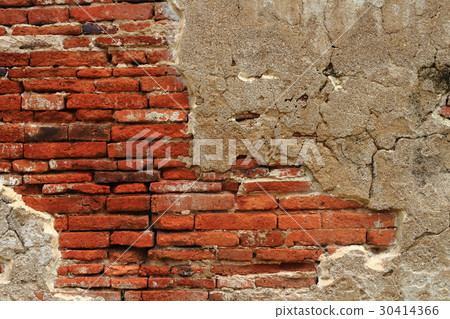 crack brick wall texture background 30414366