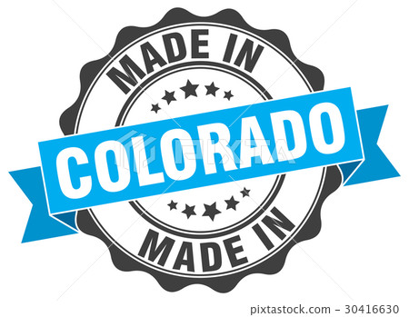 made in Colorado round seal made in Colorado round seal 30416630