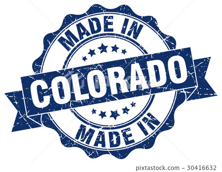 made in Colorado round seal made in Colorado round seal 30416632