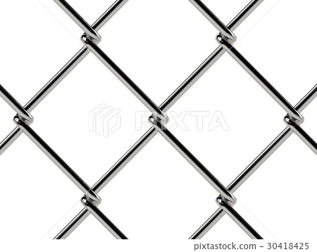 Chain link fence pattern. Realistic geometric Chain link fence pattern. Realistic geometric 30418425