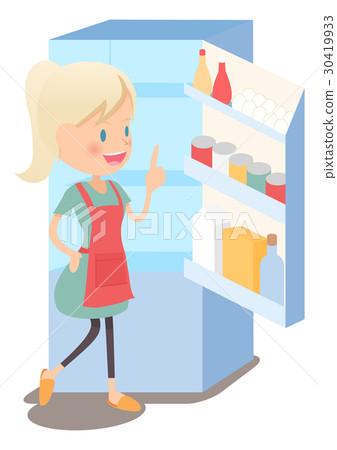 Homemaki看看冰箱，然後提供菜單 30419933