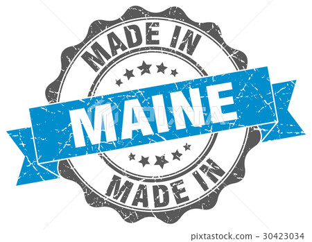 made in Maine round seal made in Maine round seal 30423034