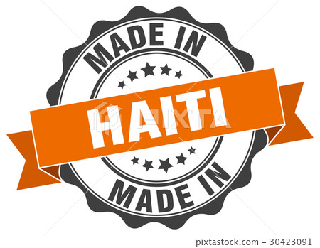 made in Haiti round seal made in Haiti round seal 30423091