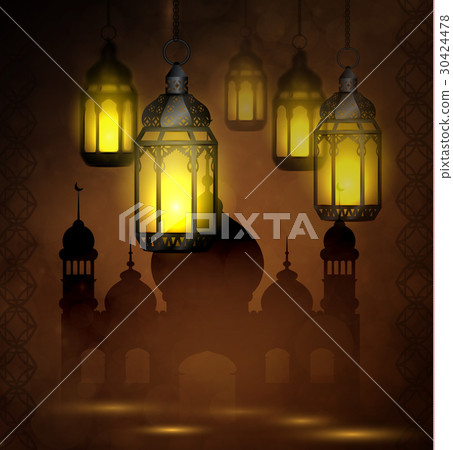 Ramadan Kareem, greeting background 30424478