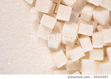 White granulated and refined sugar texture White granulated and refined sugar texture 30425887