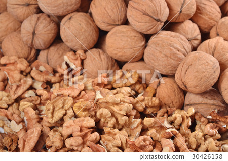 Heap of walnuts Heap of walnuts 30426158